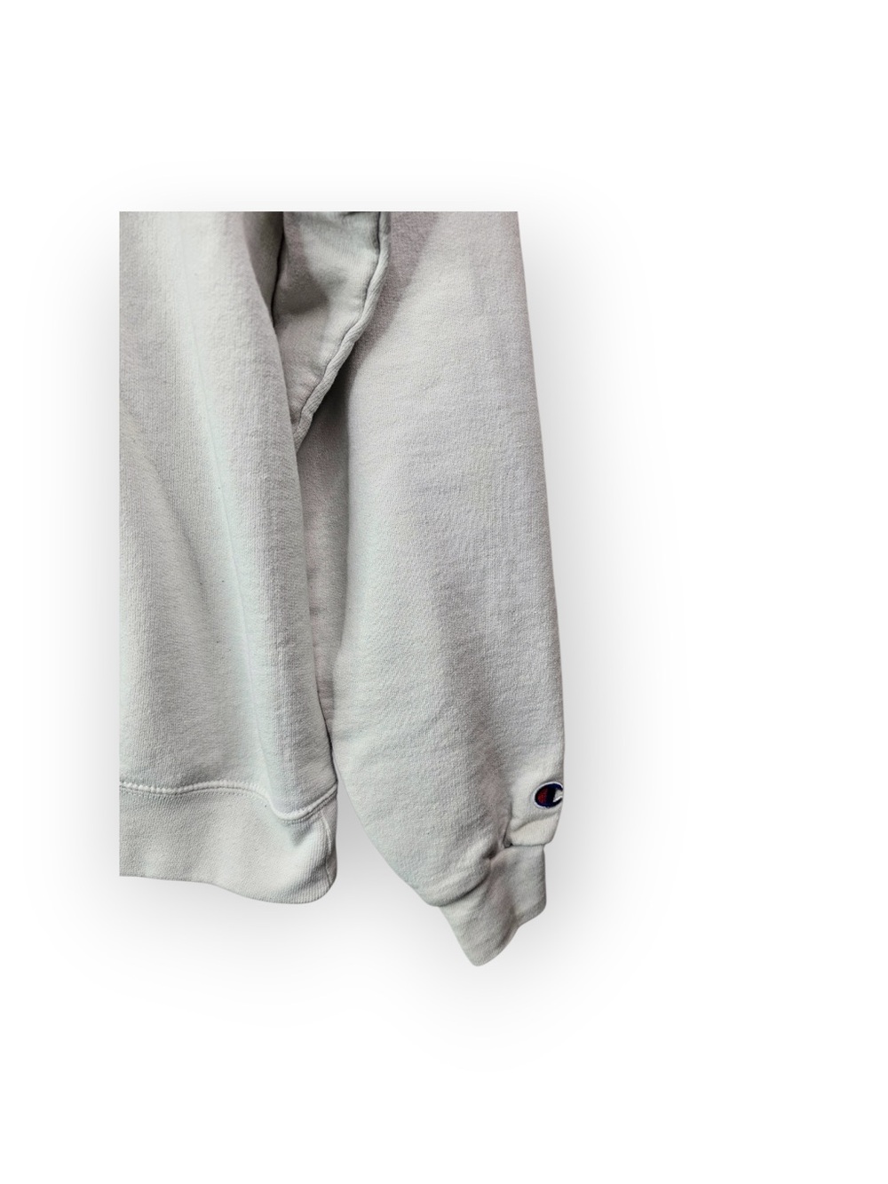 COLORADO STATE UNIVERSITY Hoodie | White Champion Eco Fleece - Picture 4 of 6
